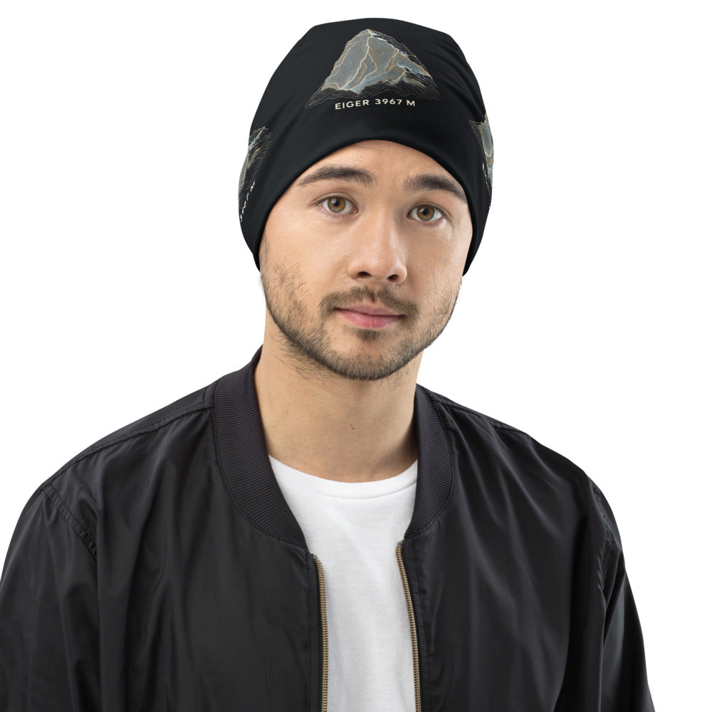 Eiger Nordwand Höhenlinien Beanie – Beanie