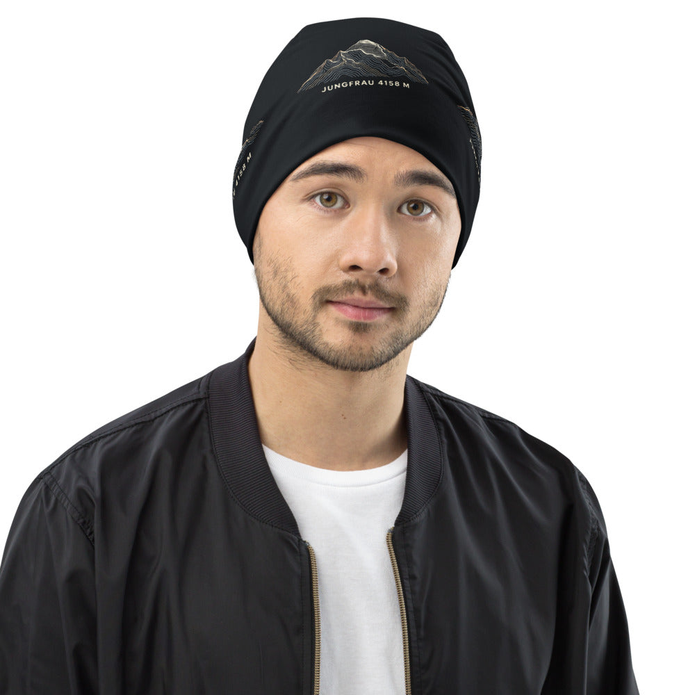 Jungfrau Höhenlinien Beanie – Beanie