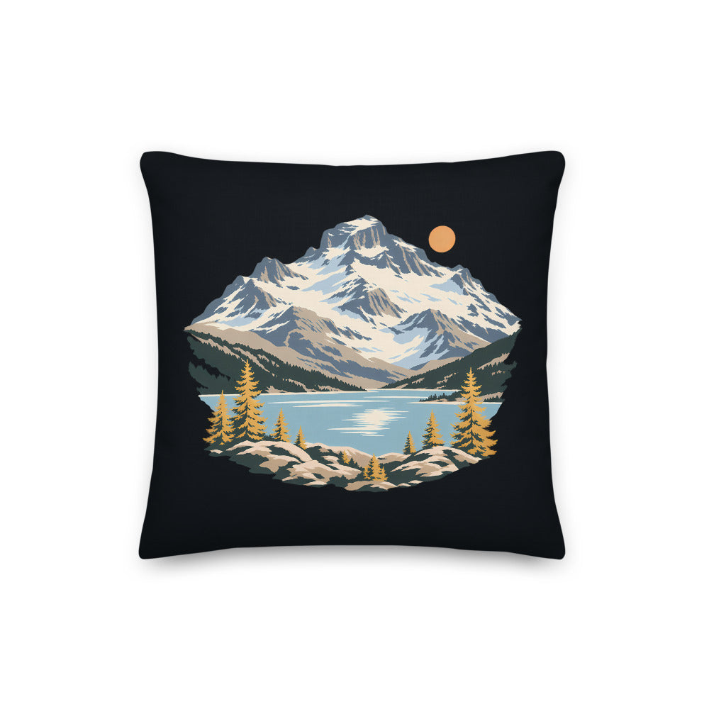 Piz Corvatsch Engadin Kissen – 40 x 40 cm