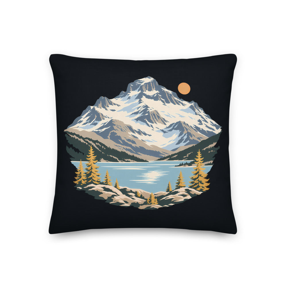 Piz Corvatsch Engadin Kissen – 45 x 45 cm