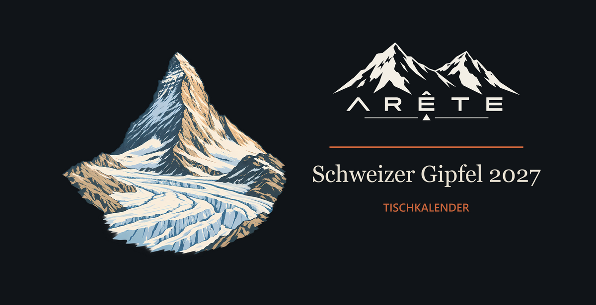 Tischkalender 2027 – Schweizer Gipfel – cover