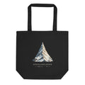 Obergabelhorn Pyramide Stoffbeutel – Schwarz