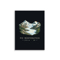 Piz Morteratsch Gletscherzunge Poster – 30 × 40 cm