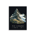 Piz Linard Silvretta Poster – 30 × 40 cm