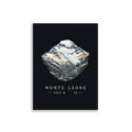 Monte Leone Simplon Poster – 30 × 40 cm