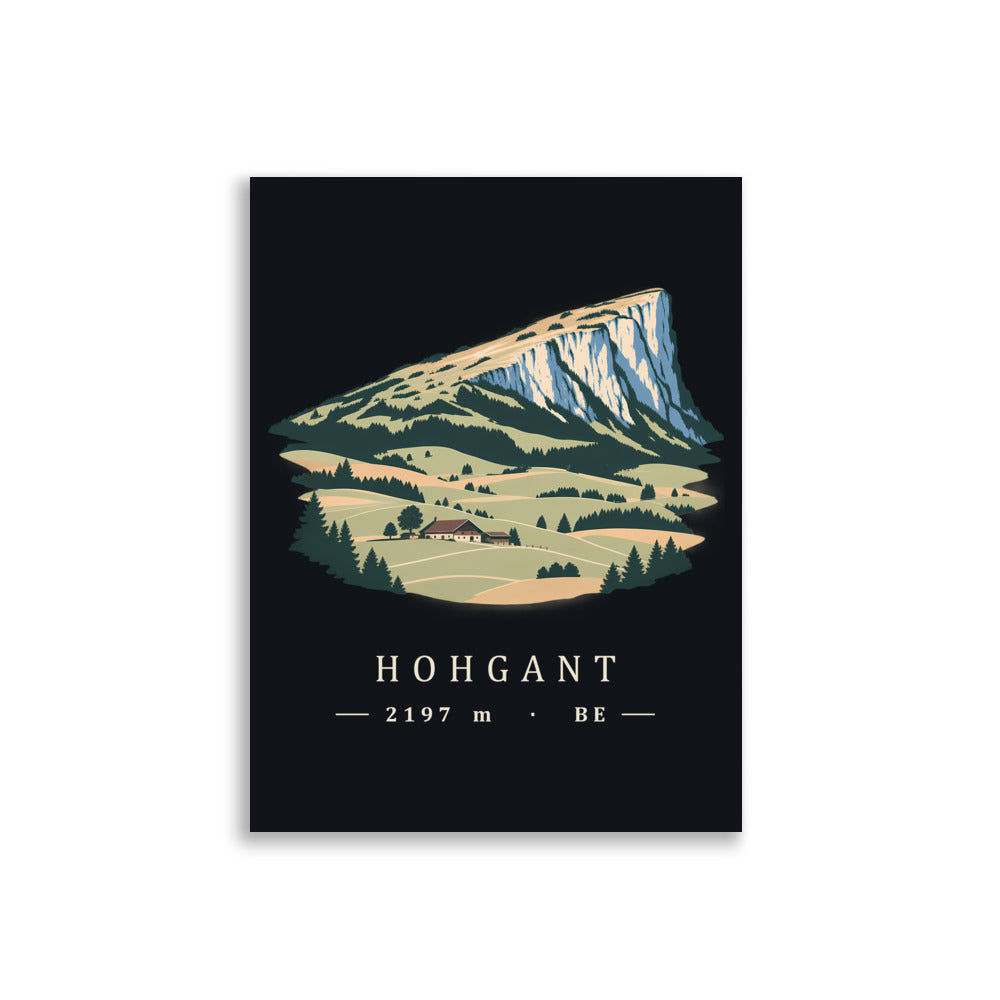 Hohgant Emmental Poster – 30 × 40 cm