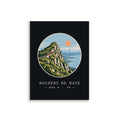 Rochers de Naye Genfersee Poster – 30 × 40 cm
