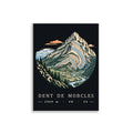 Dent de Morcles Waadt Poster – 30 × 40 cm