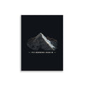 Piz Bernina Höhenlinien Poster – 30 × 40 cm