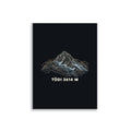 Tödi Höhenlinien Poster – 30 × 40 cm