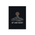 Up and Quiet Poster – 30 × 40 cm
