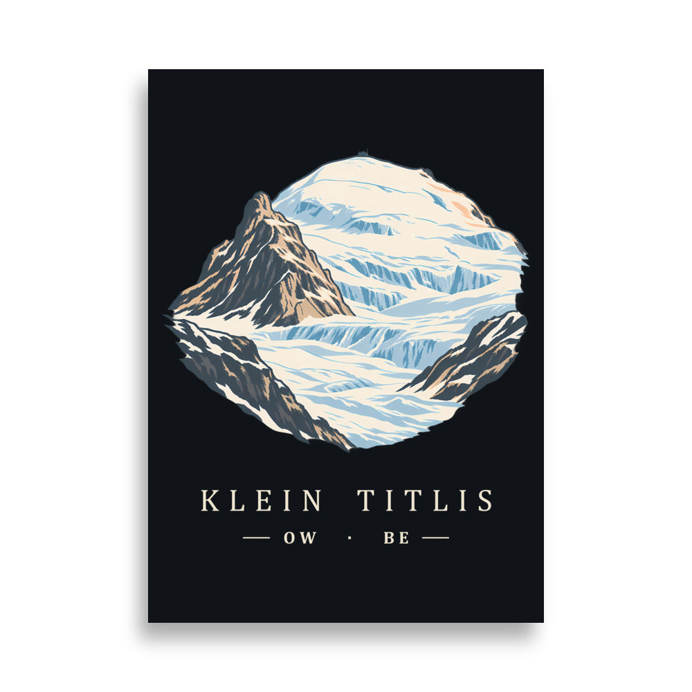 Klein Titlis Felsnase Poster – 50 × 70 cm