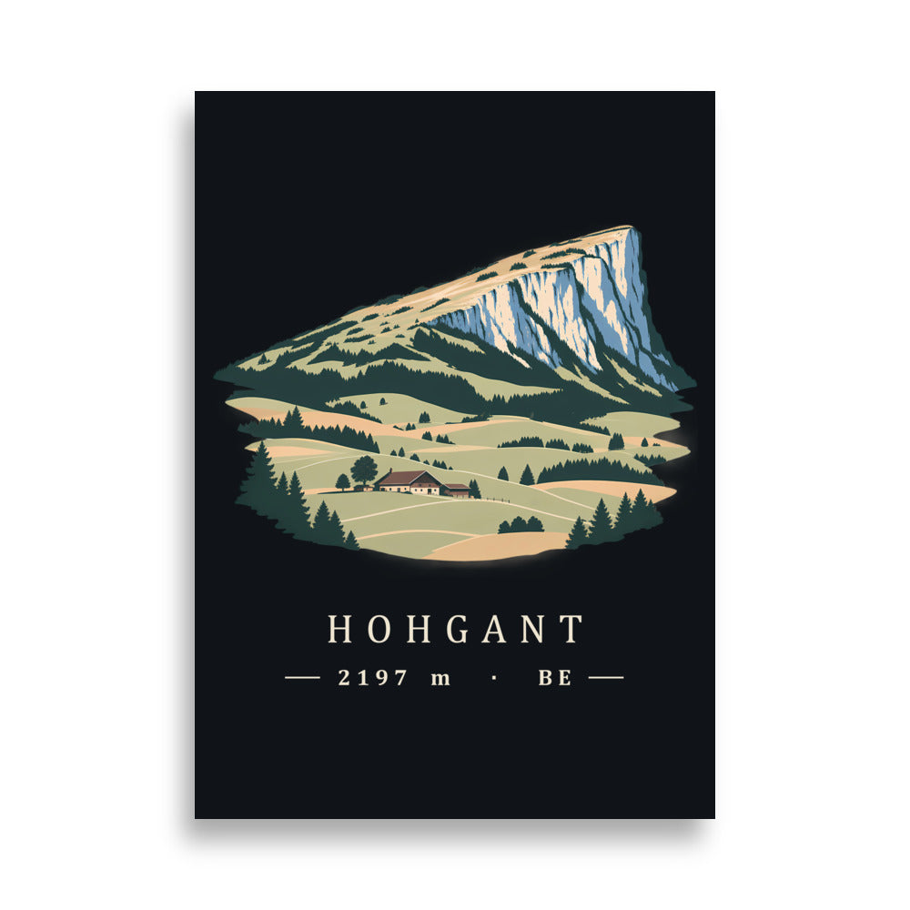 Hohgant Emmental Poster – 50 × 70 cm