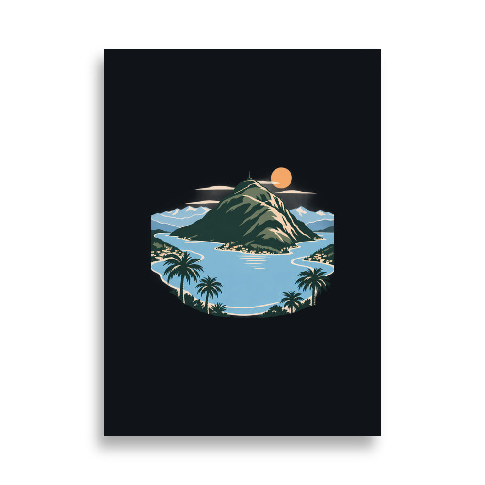 Monte Generoso Tessin Poster – 50 × 70 cm