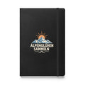 Alpenglühen sammeln Notizbuch – Schwarz