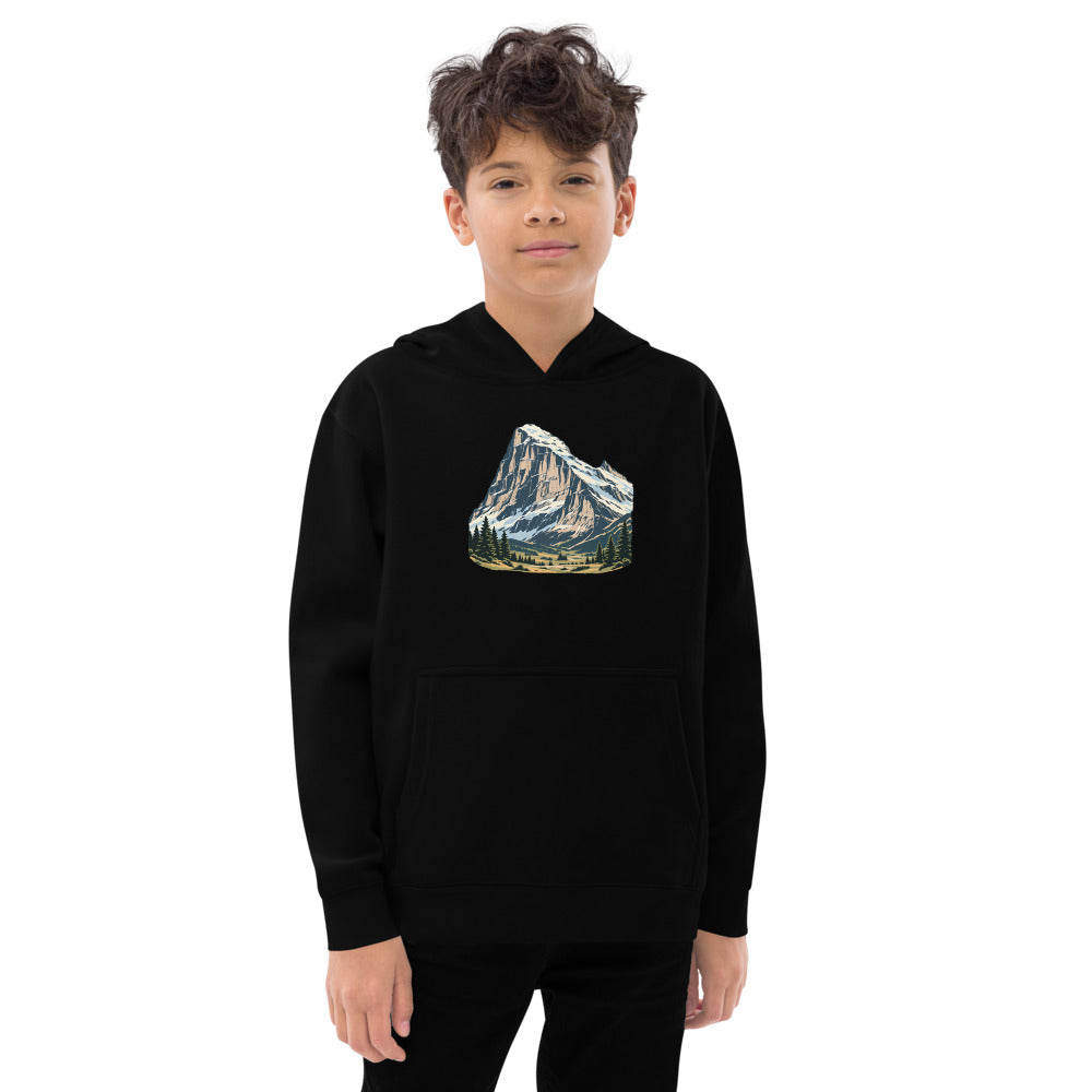 Eiger Grindelwald Kinder-Hoodie – Schwarz