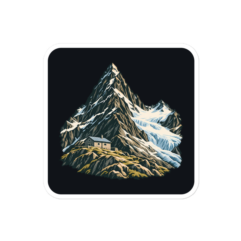 Piz Linard Silvretta Sticker – 10 × 10 cm