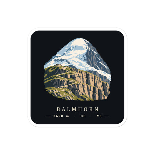 Balmhorn Gemmi Sticker – 10 × 10 cm