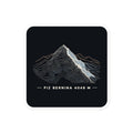 Piz Bernina Höhenlinien Sticker – 10 × 10 cm