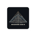 Weisshorn Höhenlinien Sticker – 10 × 10 cm