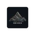 Dom Höhenlinien Sticker – 10 × 10 cm
