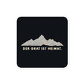 Der Grat ist Heimat Sticker – 10 × 10 cm