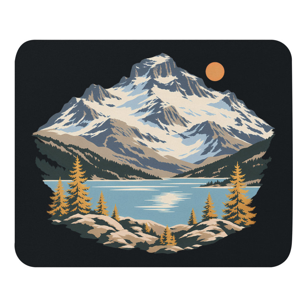 Piz Corvatsch Engadin Mauspad – 22 × 18 cm