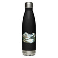 Piz Morteratsch Gletscherzunge Trinkflasche – Schwarz