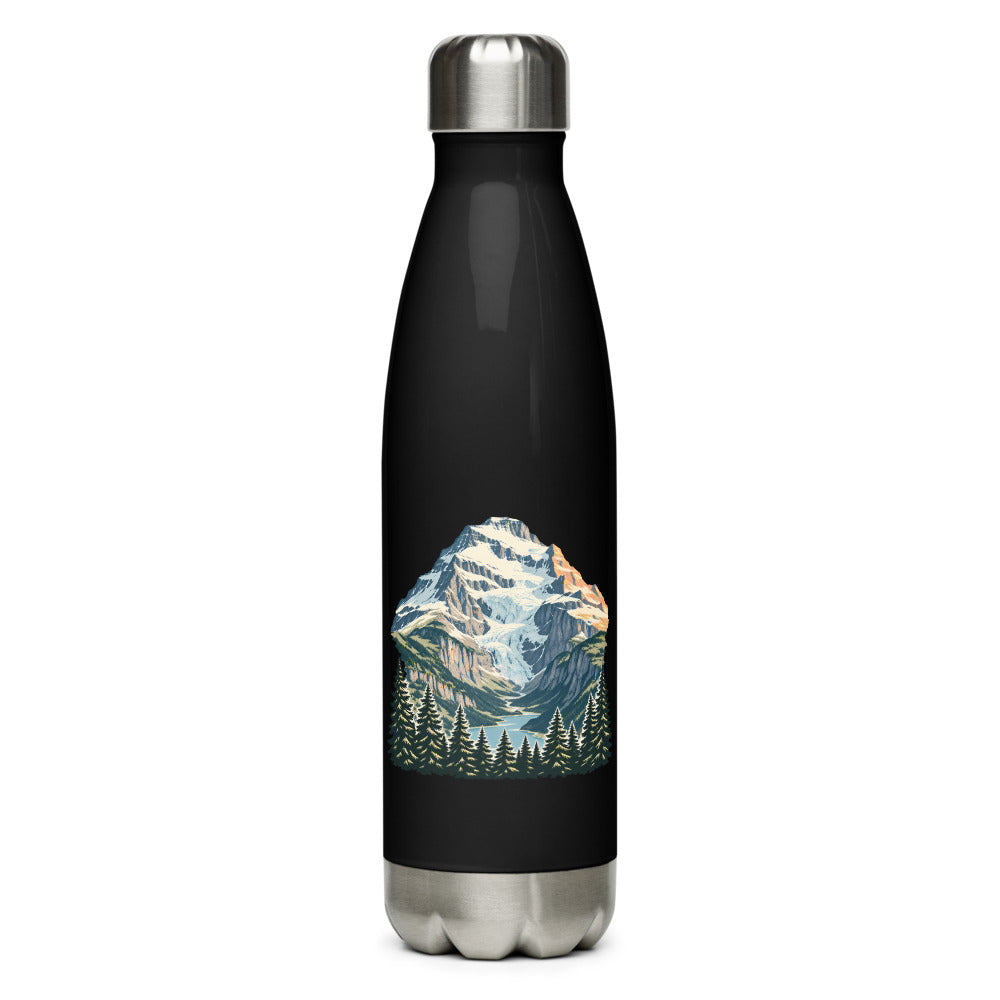 Doldenhorn Kandersteg Trinkflasche – Schwarz