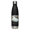 Rhonegletscher Furka Trinkflasche – Schwarz