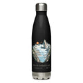 Trift Hängebrücke Trinkflasche – Schwarz