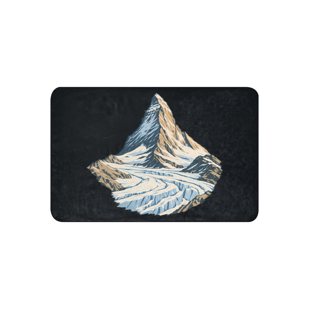 Matterhorn Gornergrat Sherpa-Decke – 37 × 57 Zoll (94 × 145 cm)