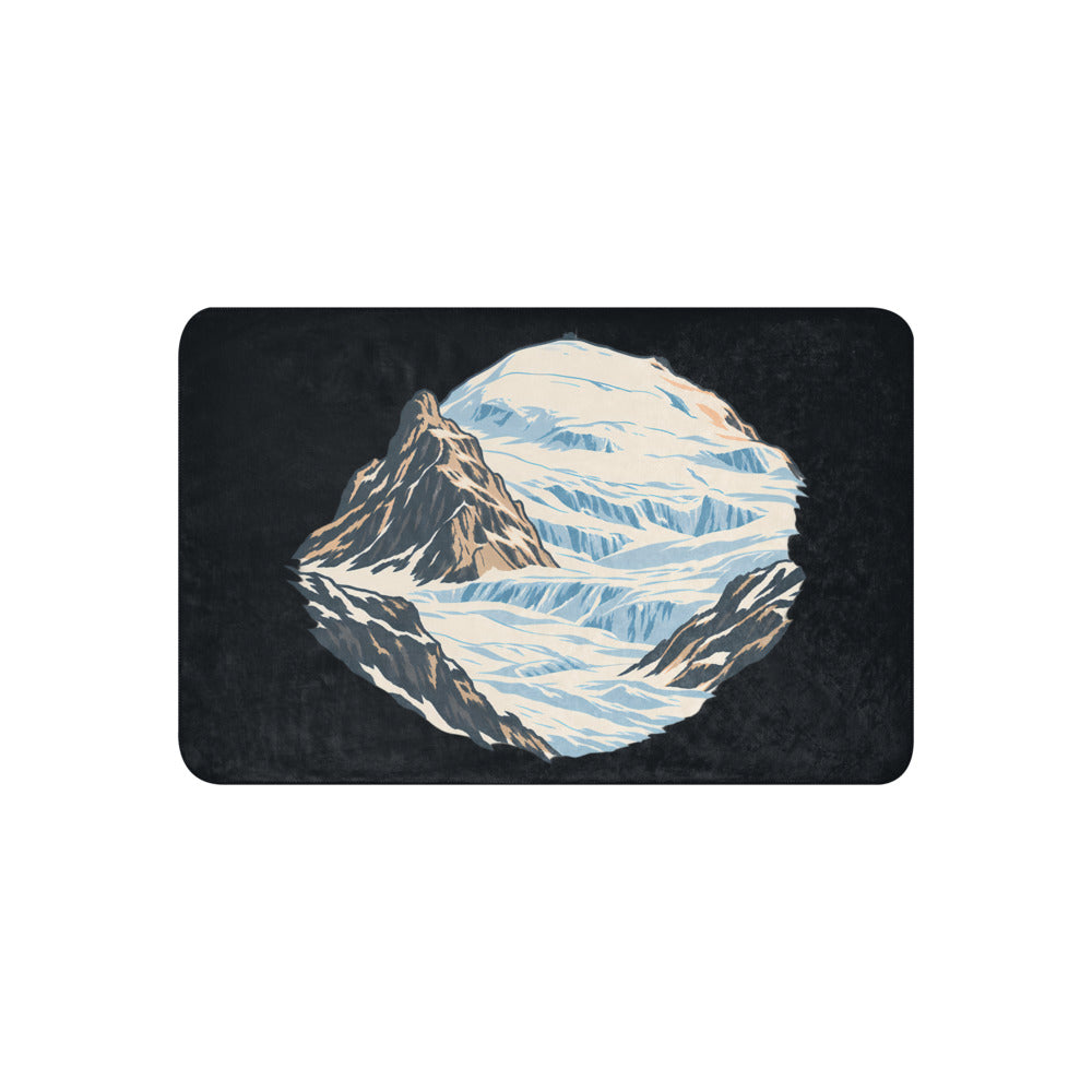 Klein Titlis Felsnase Sherpa-Decke – 37 × 57 Zoll (94 × 145 cm)