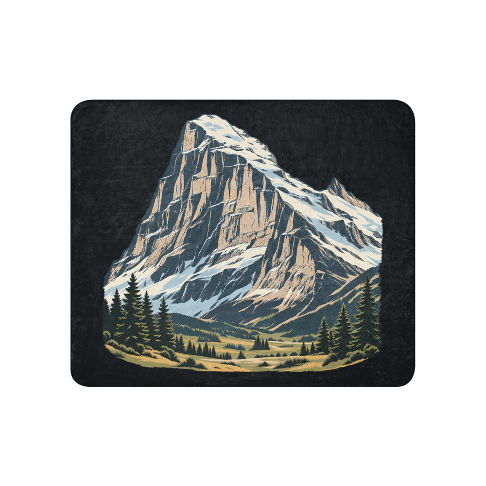 Eiger Grindelwald Sherpa-Decke – 50 × 60 Zoll (127 × 152 cm)