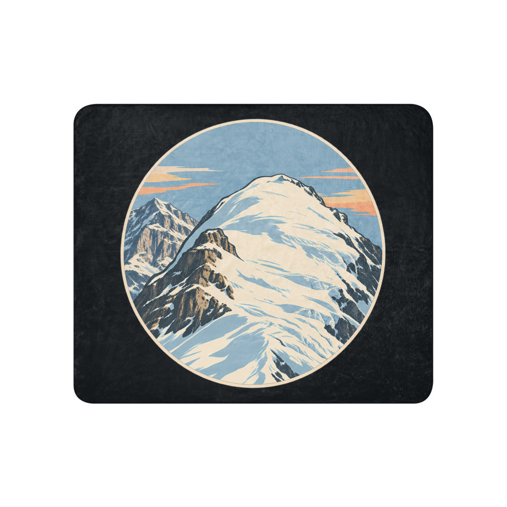 Mönch Nollen Sherpa-Decke – 50 × 60 Zoll (127 × 152 cm)