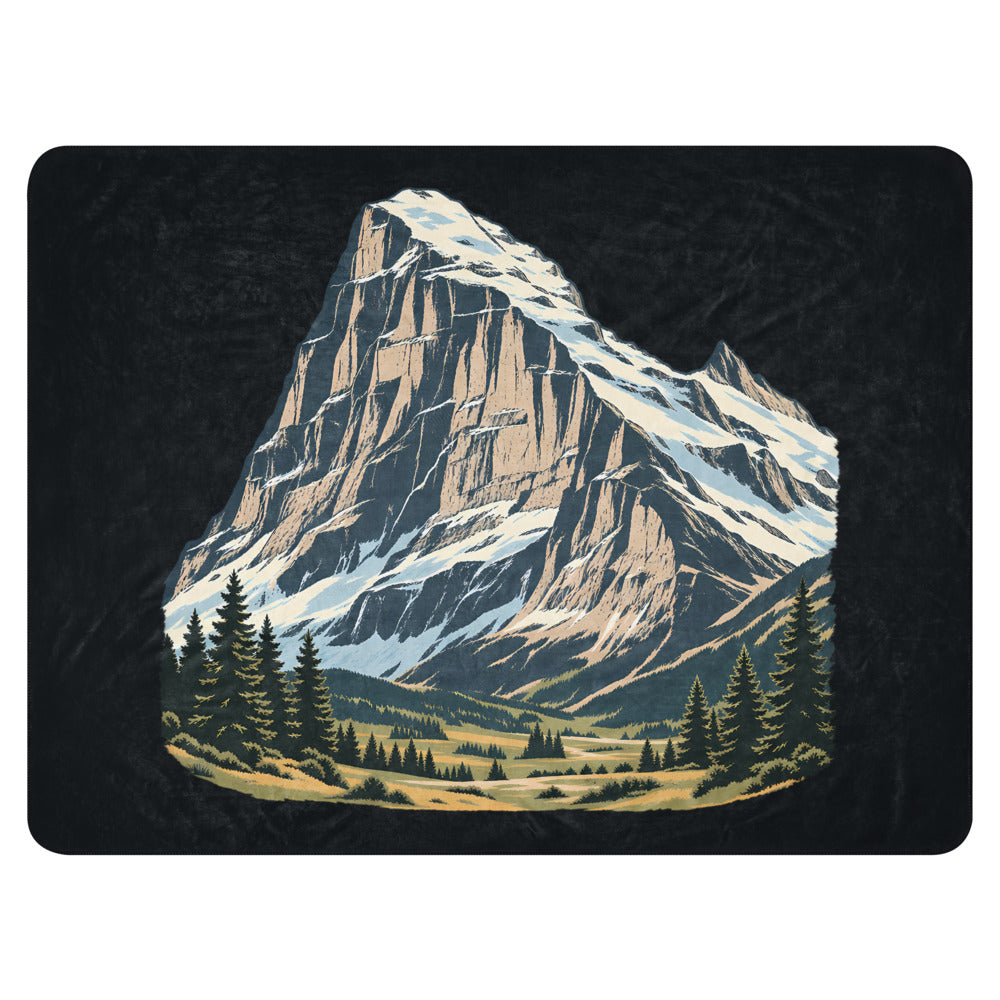 Eiger Grindelwald Sherpa-Decke – 60 × 80 Zoll (152 × 203 cm)