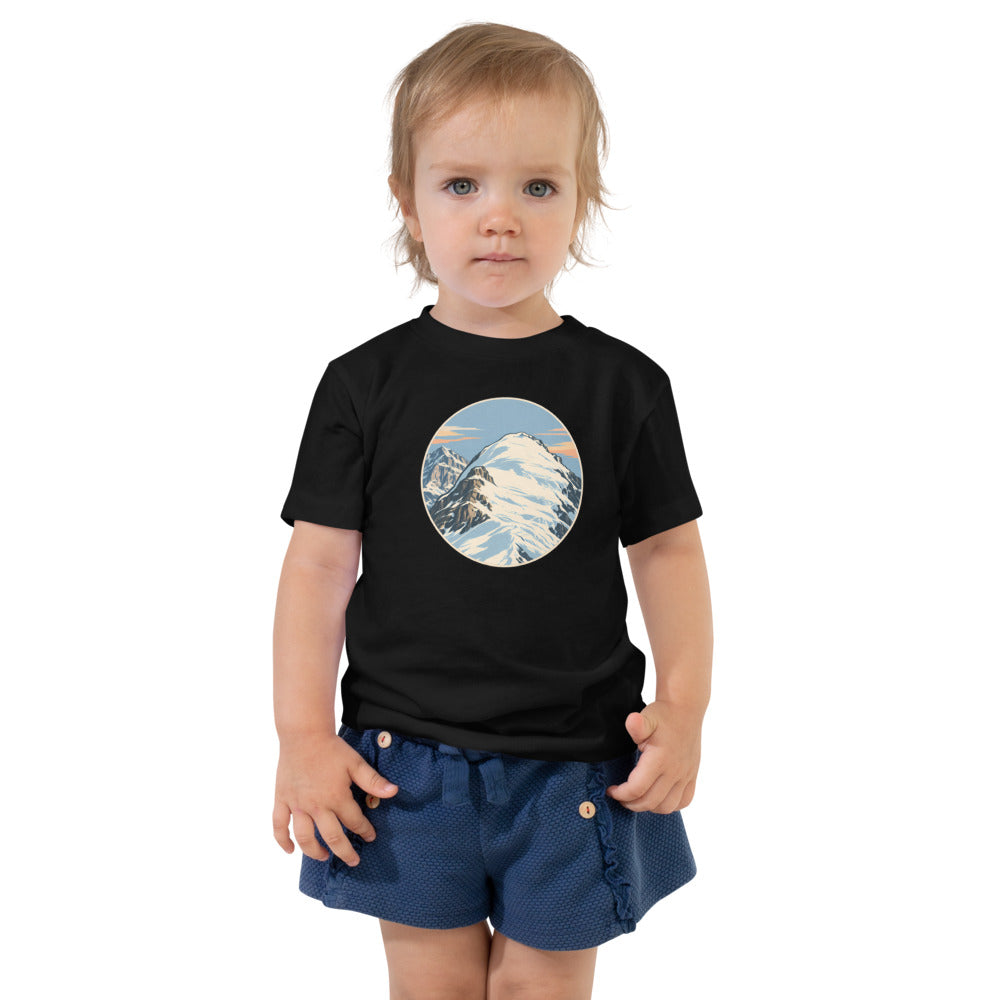 Mönch Nollen Kleinkind-T-Shirt – Schwarz