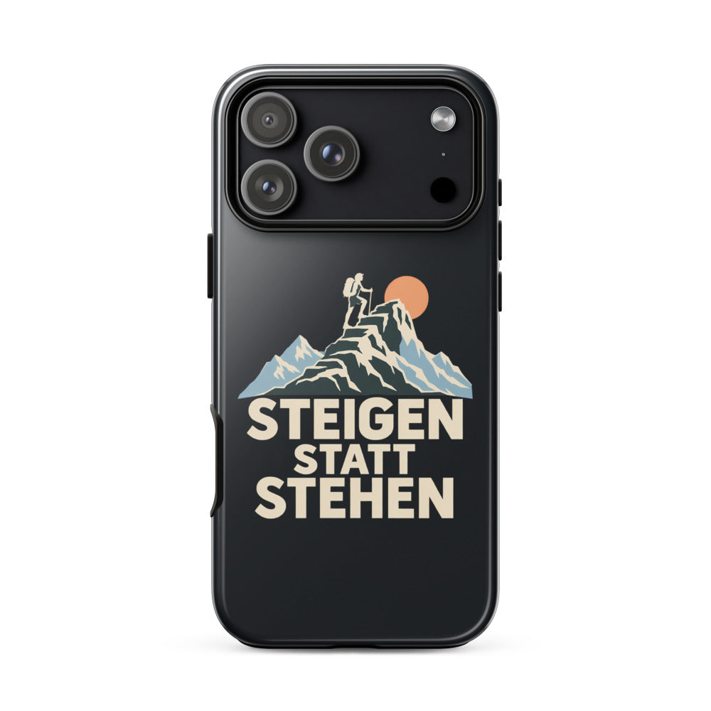 Steigen statt stehen Handyhülle iPhone – Hülle