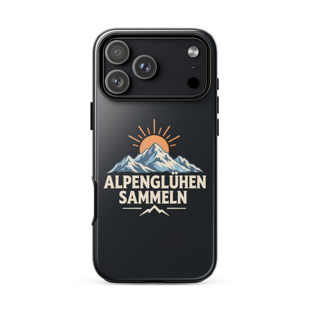 Alpenglühen sammeln Handyhülle iPhone – Hülle