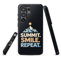 Summit. Smile. Repeat. Handyhülle Samsung – Hülle