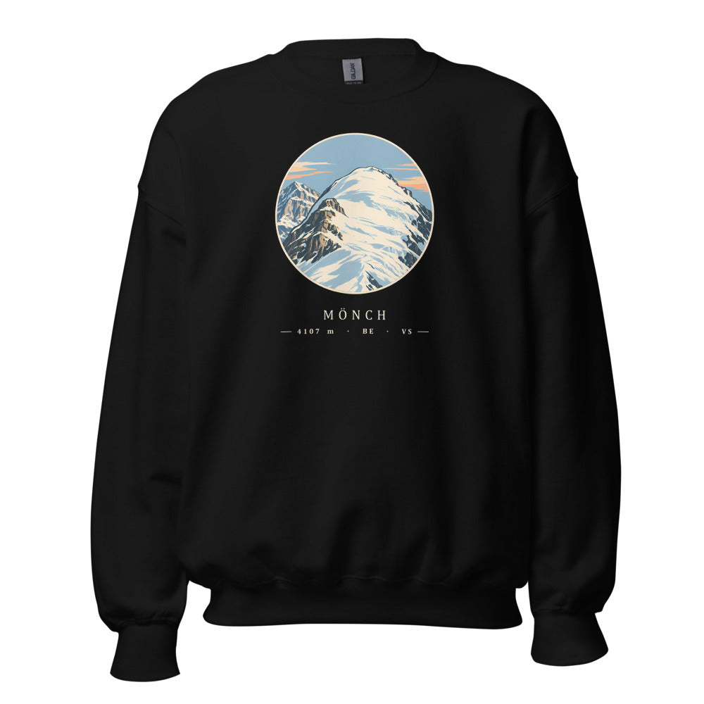 Mönch Nollen Sweatshirt – Schwarz