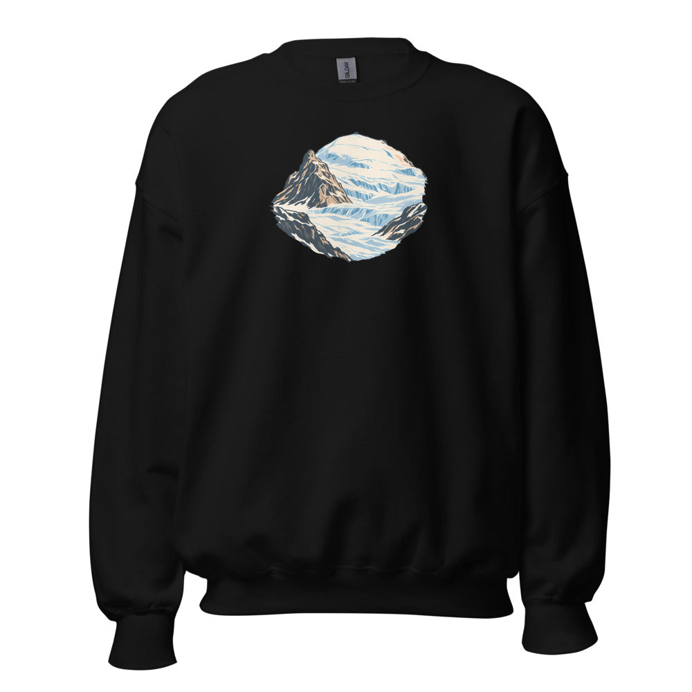 Klein Titlis Felsnase Sweatshirt – Schwarz
