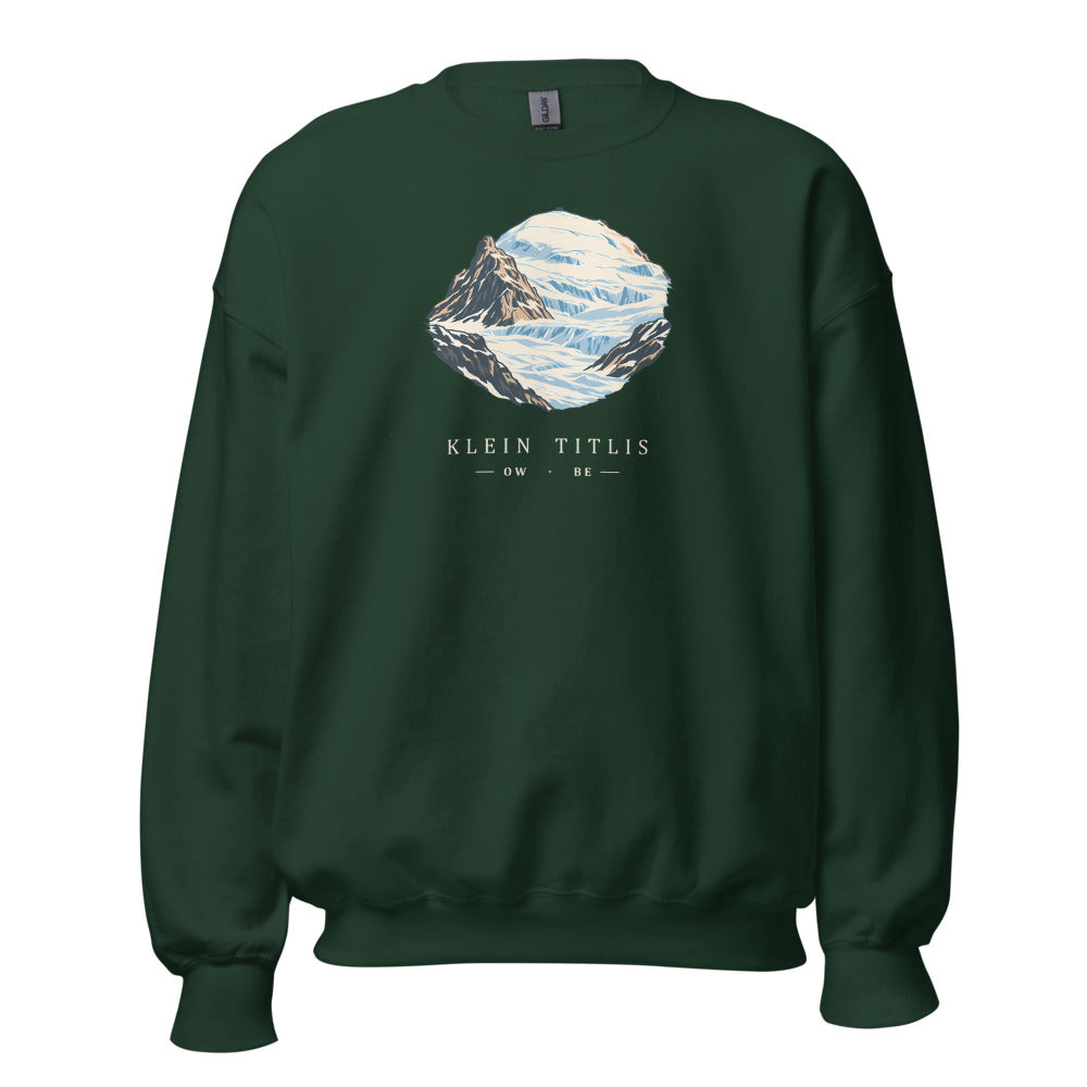 Klein Titlis Felsnase Sweatshirt – Waldgrün