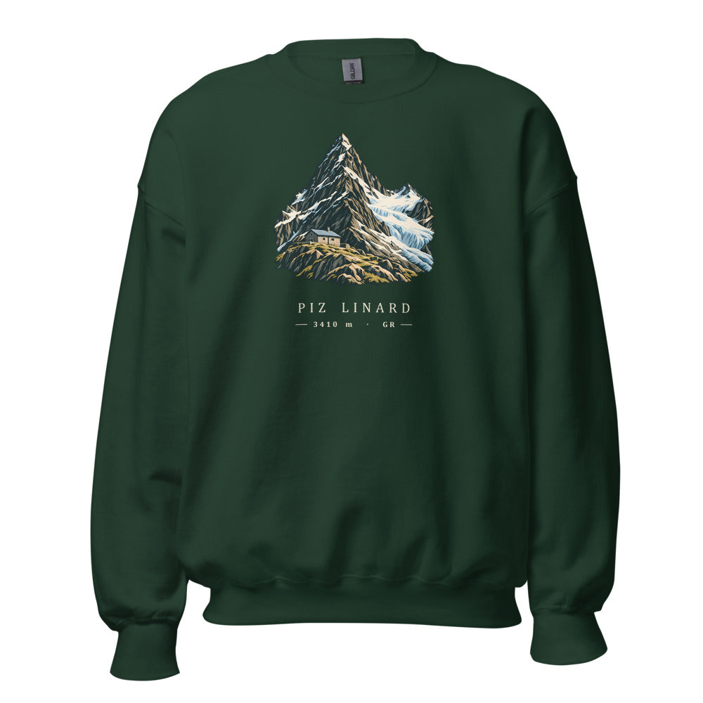 Piz Linard Silvretta Sweatshirt – Waldgrün