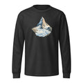 Matterhorn Gornergrat Heavyweight-Langarmshirt – Schwarz gewaschen