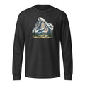Eiger Grindelwald Heavyweight-Langarmshirt – Schwarz gewaschen