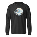 Klein Titlis Felsnase Heavyweight-Langarmshirt – Schwarz gewaschen