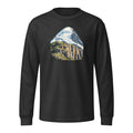 Balmhorn Gemmi Heavyweight-Langarmshirt – Schwarz gewaschen