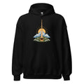 Alphorn bei Sonnenaufgang Hoodie – Schwarz