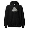 Eiger Nordwand Höhenlinien Hoodie – Schwarz